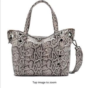 Hammitt Snake Print Shoulder Bag